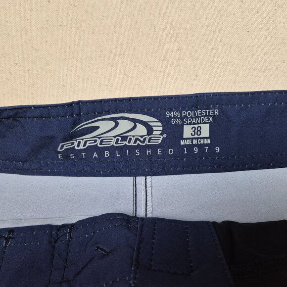 Pipeline Men's Blue Swim Suit Trunks Sz 38 2XL NEW WITH TAGS!!! - Picture 5 of 5
